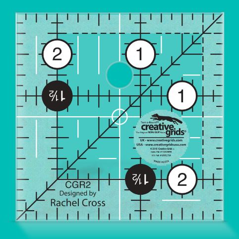 Creative Grids Quilt Ruler 2-1/2in Square