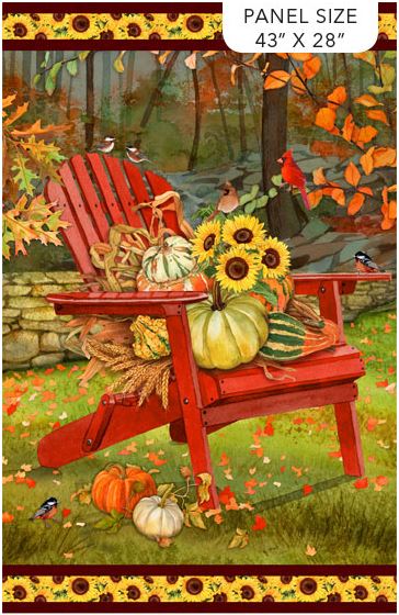 Autumn Afternoon Panel by Northcott  EP226