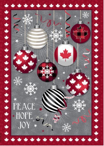 Canadian Christmas Panel by Windham Fabrics  CP0011