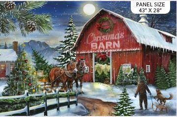 A Christmas Wish Panel for Northcott Fabrics  CP0054