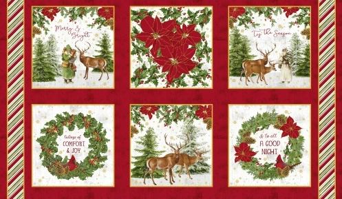 Comfort & Joy -  Panel - Whistler Studio for Windham Fabrics   CP0063