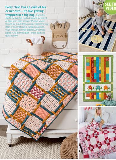 Fast & Fun Quilts for Kids