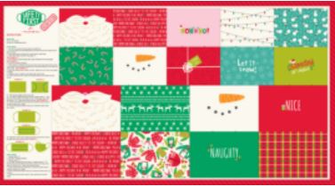 Safety First Holiday Panel for Moda Fabrics    CP0040